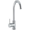 Miscelatore monocomando cucina serie Curved