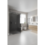 Lato Fisso con Vetro Fumè 70x195 cm Alaro 2.0 6