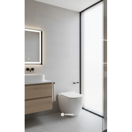 Vaso Unico a Pavimento serie Smash KERASAN 2