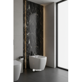 Bidet a Pavimento Monoforo serie Smash KERASAN 2