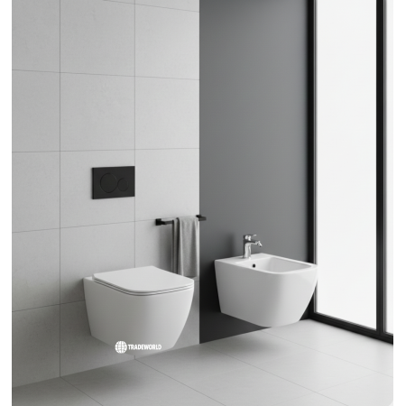 Bidet Sospeso Monoforo serie Smash KERASAN 3